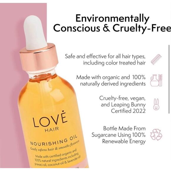 Love Hair Oil, New In Box - Picture 3 of 4